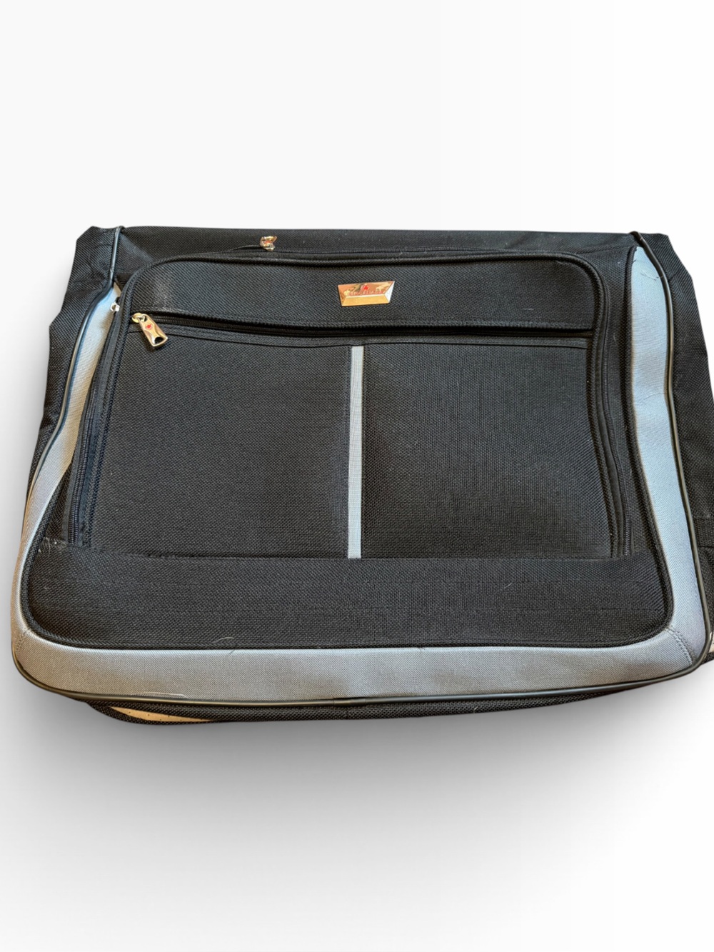 Men's Black and Gray Travel Garment Bag - Air Canada - like new